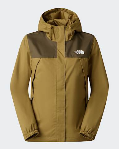 Chaqueta impermeable Antora para mujer TNF CedarNew Taupe Green hero
