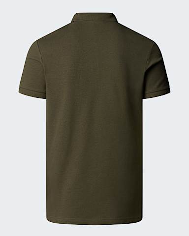 Premium Slimpoloshirt voor heren TNF New Taupe Green alt1