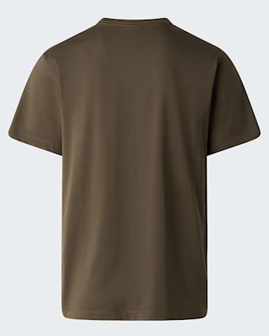 Evolution Simple Dome normal geschnittenes TShirt fr Herren TNF New Taupe Green alt1