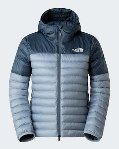 Chaqueta con capucha Terra Peak para mujer TNF Frost GreyGranite Grey hero