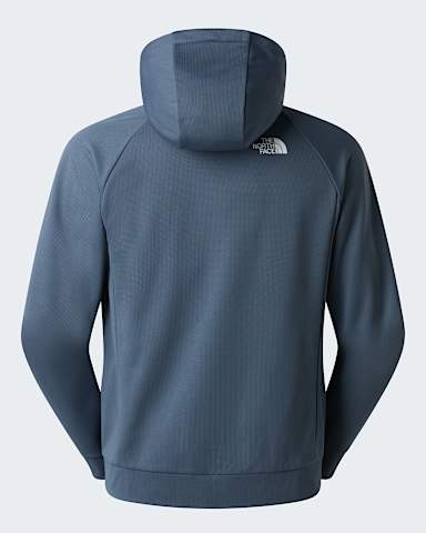 Reaxion 20hoodie met volledige rits voor heren TNF Granite Grey Dark Heather alt1