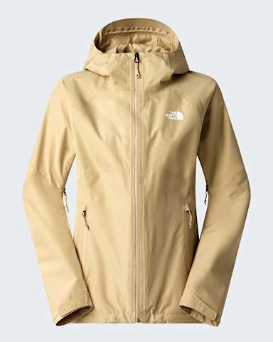 Womens Diablo Dynamic ZipIn Jacket TNF Khaki Stone hero