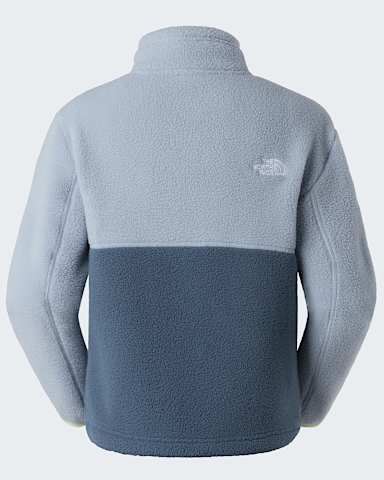 Yumiorifleecejas met kwartrits voor dames TNF Granite GreyFrost GreyLemon Mist alt1