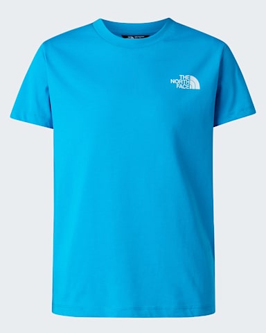 Tshirt Box NSE da ragazzi TNF Meridian Blue hero