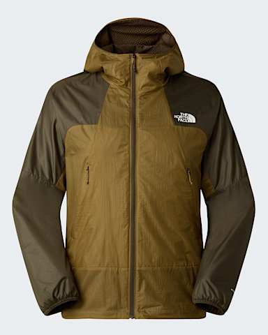 Giacca a vento Ridgelite FUTUREFLEECE da uomo TNF CedarNew Taupe Green hero