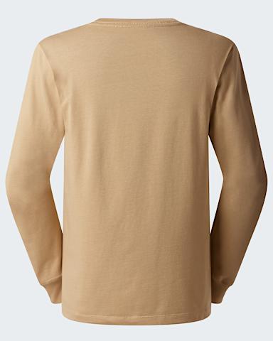 Evolution Simple Dome Regular Tshirt met lange mouwen voor heren TNF Khaki Stone alt1