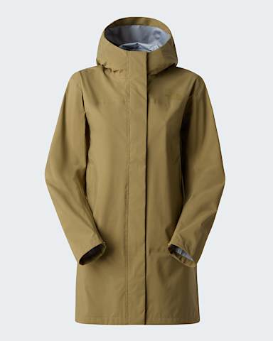 Womens Voyage Rain 3L Hooded Parka TNF Cedar hero