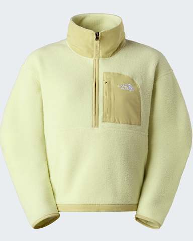 Yumiori OffPeak Fleecejacke mit 12langem RV fr Damen TNF Lemon MistPear hero