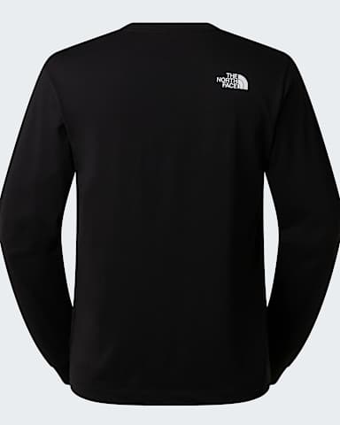 Evolution Simple Dome Regular Tshirt met lange mouwen voor heren TNF TNF Black alt1