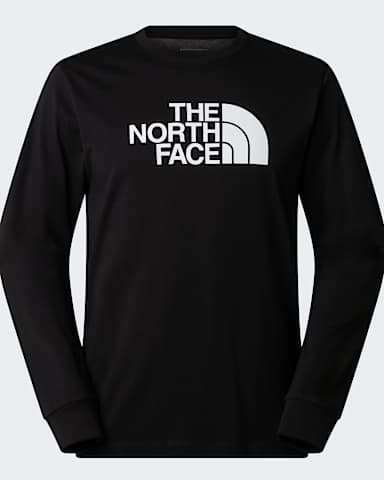 Evolution Simple Dome Regular Tshirt met lange mouwen voor heren TNF TNF Black hero
