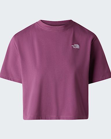 Tshirt court dcontract Simple Dome Evolution pour femme TNF Chroma Purple hero