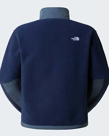 Mens Yumiori OffPeak 12 Zip Fleece Jacket TNF Summit NavyGranite Grey alt1