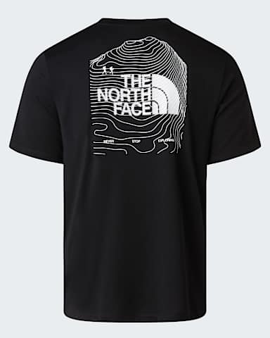 Mens Bitmap Logo Graphic TShirt TNF TNF Black alt1