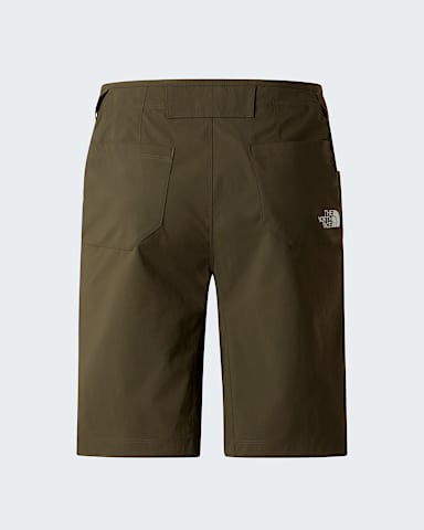 Pantaln corto Exploration para mujer TNF New Taupe Green alt1