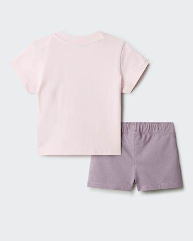 Set NSE Box Play Regular con pantaloncini da neonato TNF Pale BlossomTranscendent Grey alt1