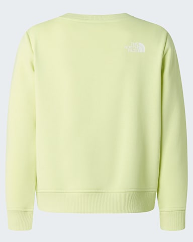 Felpa Flora Relaxed da ragazza TNF Lemon Mist alt1