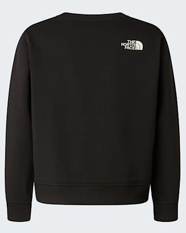 Flora relaxt geschnittenes Sweatshirt fr Mdchen TNF TNF Black alt1