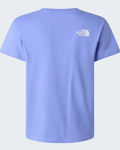 Tshirt Brand Proud Relaxed da ragazza TNF Periwinkle Glow alt1