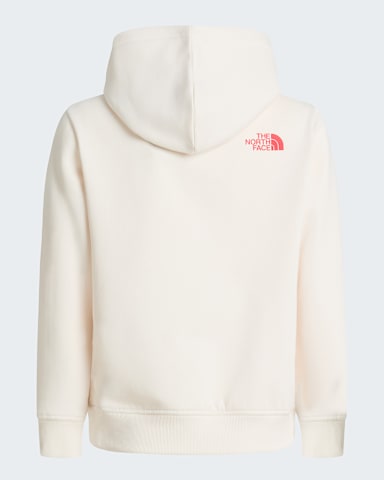 Sweat  capuche dcontract Brand Proud pour fille TNF White Dune alt1
