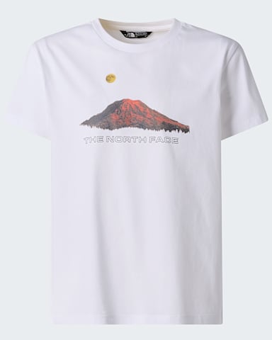 Mountain Night relaxt geschnittenes TShirt fr Jungen TNF TNF White hero