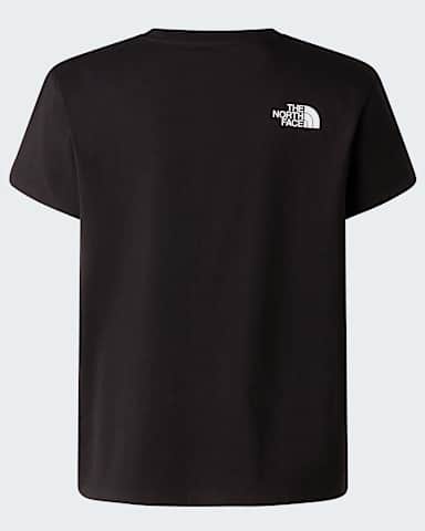 Mountain Night relaxt geschnittenes TShirt fr Jungen TNF TNF Black alt1