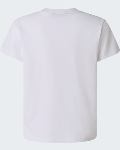 Boys Liquid Logo Regular TShirt TNF TNF White alt1