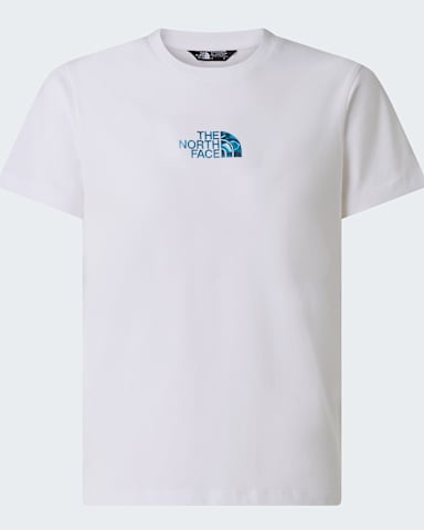 Boys Liquid Logo Regular TShirt TNF TNF White hero