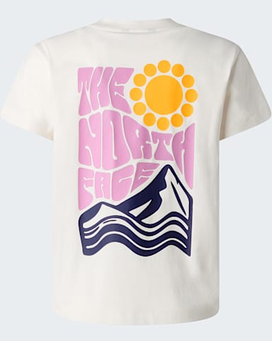 Teens Voyage Relaxed TShirt TNF White Dune alt1