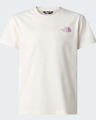 Teens Voyage Relaxed TShirt TNF White Dune hero