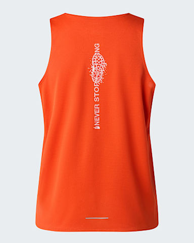 Camiseta sin mangas grfica Lightbright para mujer TNF Lava Red alt1