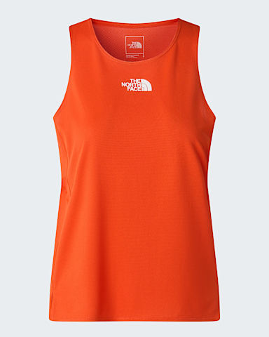 Camiseta sin mangas grfica Lightbright para mujer TNF Lava Red hero