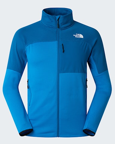 Mens Stormgap Power Grid Jacket TNF Skyline BlueAdriatic Blue hero