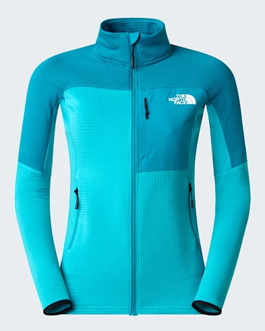 Chaqueta Power Grid Stormgap para mujer TNF Galactic BlueDeep Teal hero