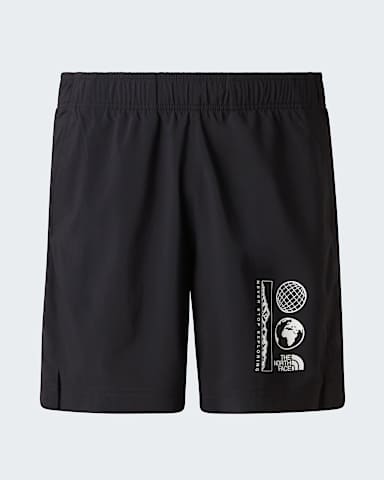 247 7 Short met print voor heren TNF TNF Black hero