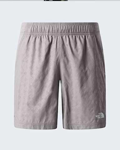 247 Pentadome 7short met relifprint voor heren TNF Meld Grey hero