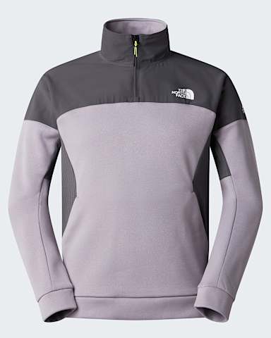 Mens Mountain Athletics 14 Zip Fleece TNF Transcendent GreyAnthracite Grey hero