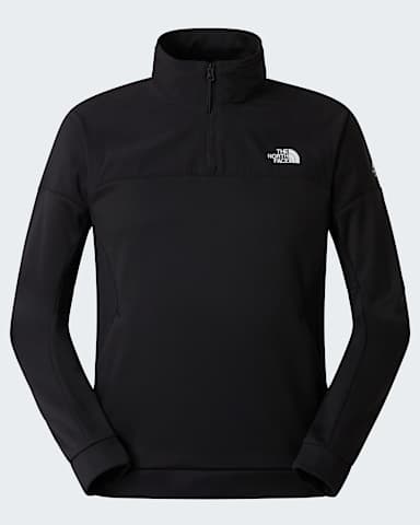 Mountain Athletics Fleecejacke mit 14langem RV fr Herren TNF TNF Black hero