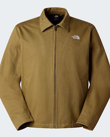 Twill jakke med krave til herrer TNF Cedar hero