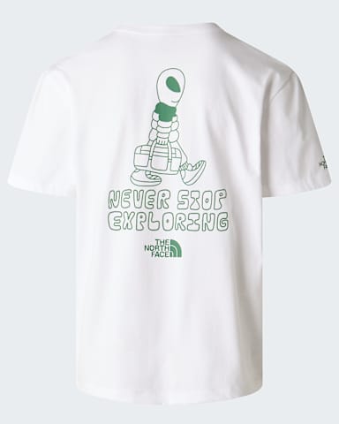 Alien Relaxed Graphic Tshirt voor heren TNF TNF White alt1