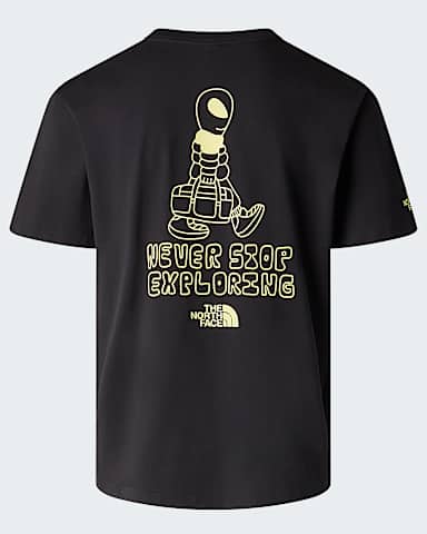 Alien Relaxed Graphic Tshirt voor heren TNF TNF Black alt1