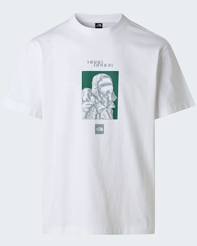Mens Explorer Relaxed Graphic TShirt TNF TNF White hero