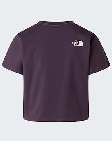 Womens Flora Embroidered Regular Graphic TShirt TNF Endless Dusk alt1