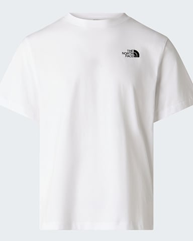 Mens NSE Box Energy Regular Graphic TShirt TNF TNF White hero