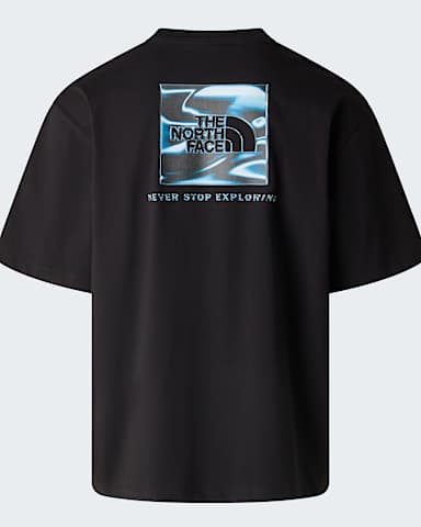 Liquid NSE Box TShirt in Oversize mit Grafik fr Herren TNF TNF Black alt1