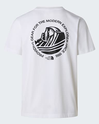 Monte normal geschnittenes TShirt mit Grafik fr Herren TNF TNF White alt1