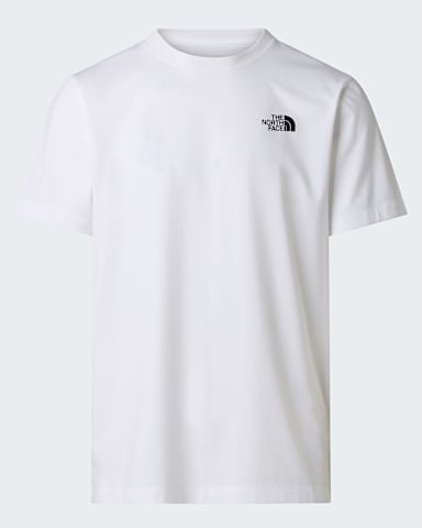 Monte normal geschnittenes TShirt mit Grafik fr Herren TNF TNF White hero