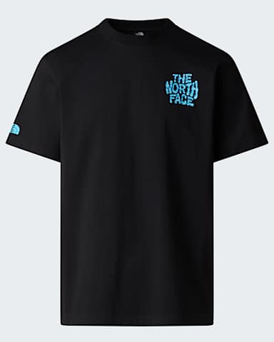 Drip Logo Relaxed Graphic Tshirt voor heren TNF TNF Black hero