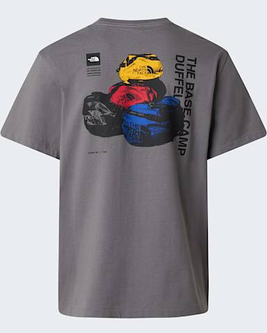 BCD Celebration Relaxed Graphic TShirt voor heren TNF Smoked Pearl alt1