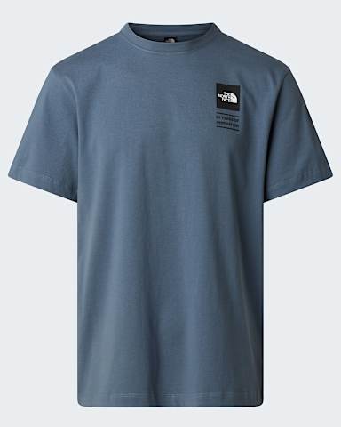 Mens Icon Celebration Regular Graphic TShirt TNF Granite Grey hero