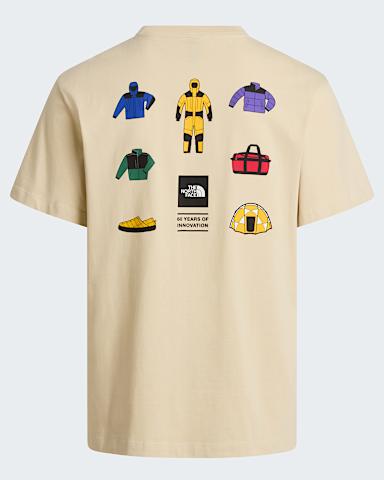 Icon Celebration Regular Graphic Tshirt voor heren TNF Desert Stone alt1
